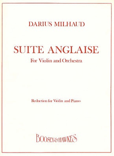 HAL LEONARD Milhaud, D.: Suite Anglaise (violin & piano)