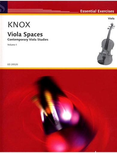 HAL LEONARD Knox, Garth: Viola Spaces-Contemporary Viola Studies Vol.1