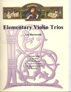 LudwigMasters Burswold, Lee: Elementary Violin Trios (parts and score)