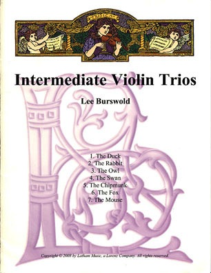 LudwigMasters Burswold, Lee: Intermediate Violin Trios (parts and score)