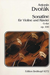 Dvorak, Antonin: Sonatina Op.100 (violin & piano)