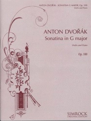 HAL LEONARD Dvorak, A.: Sonatina in G major Op.100 (violin & piano)