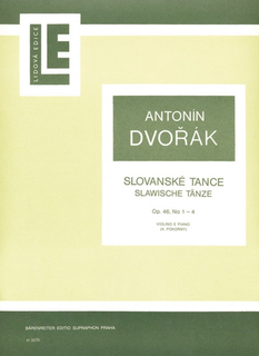Barenreiter Dvorak, Antonin (Pokorny): Slavonic Dances, Op. 46 Nos. 1-4 (violin & piano) Barenreiter
