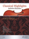 HAL LEONARD Mitchell (editor): Classical Highlights arranged for violin and piano
