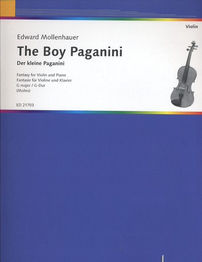 HAL LEONARD Mollenhauer, E. (Mohrs, ed.): The Boy Paganini (violin and piano)