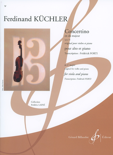 Carl Fischer Kuchler: Concertino in G Op. 11 for viola and piano