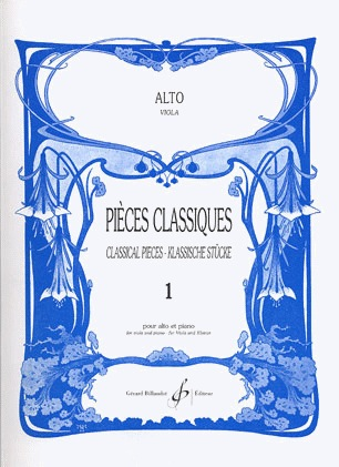 Carl Fischer Laine: Pieces Classiques (viola & piano)
