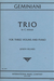 International Music Company Geminiani: Trio in C minor for three violins and piano