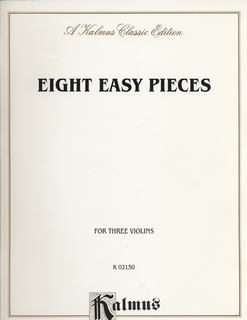 Kalmus Kalmus: Eight Easy Pieces (3 Violins)