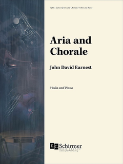 Canticle Earnest: Aria and Chorale (violin, piano) Schirmer