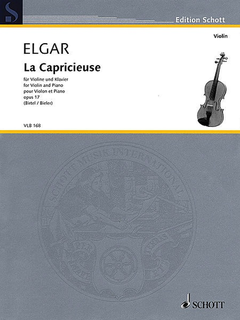 HAL LEONARD Elgar, Edward: La Capricieuse, Op. 17 (violin & piano)