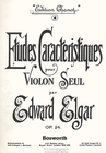 HAL LEONARD Elgar, E.: Etudes Caracteristiques Op. 24 (violin)