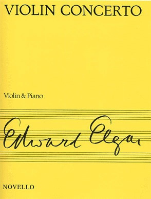 HAL LEONARD Elgar, Edward: Violin Concerto Op. 61 (violin & piano)