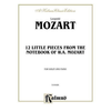 Alfred Music Mozart, W.A: Twelve Little Pieces from the Nortebook of Wolfgang Mozart