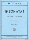 International Music Company Mozart, W.A.: 19 Sonatas 2 part set