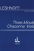Carl Fischer Leshnoff, Jonathan: Three Minute Chaconne (viola)