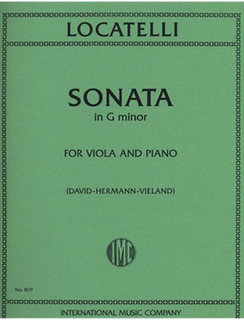 International Music Company Locatelli, Pietro: *POD* Sonata in G minor (viola & piano)