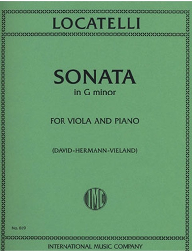 International Music Company Locatelli, Pietro: *POD* Sonata in G minor (viola & piano)