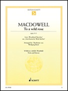 HAL LEONARD MacDowell, Edward: To a Wild Rose, Op. 51, No.1 (cello & piano)