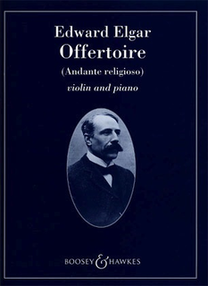 HAL LEONARD Elgar, E.: Offertoire-Andante religioso (violin & piano)