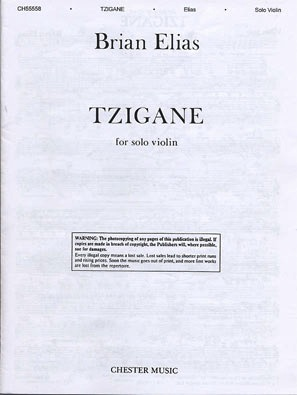 HAL LEONARD Elias: Tzigane (violin solo)