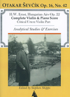 HAL LEONARD Ernst, H.W. & Sevcik, O. (Shipps): (Collection) Hungarian Airs, Op.22 & Analytical Studies & Exercises, Op.16, No.42 - URTEXT (violin, and piano)