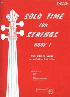 Alfred Music Etling, F.R.: Solo Time for Strings, Bk.1 (violin)