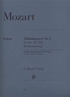 HAL LEONARD Mozart, W.A. (Seiffert, ed.): Concerto No. 2 in D Major, KV 211, urtext (violin & piano)