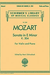 HAL LEONARD Mozart, W.A.: Sonata in E minor K.304 (violin & piano)