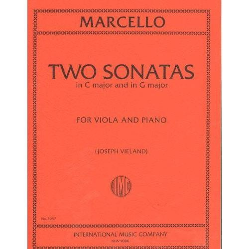 International Music Company Marcello, Benedetto: Two Sonatas in G & C major (viola & piano) IMC