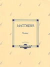 Matthews, Holon: Fantasy for Viola & Piano