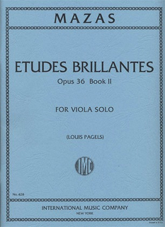 International Music Company Mazas, Jacques: Etudes Brillantes Op.36#2 (viola)