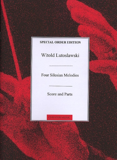 HAL LEONARD Lutoslawski (Dubiska): (score/parts) 4 Silesian Melodies (4 violins)