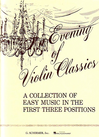 HAL LEONARD Schirmer: An Evening of Violin Classics-Easy Music (Violin & Piano)