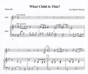 Everson, D.F.: What Child Is This (violin & piano)