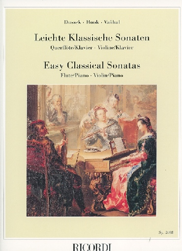 HAL LEONARD Easy Classical Sonatas (Flute/Violin and piano)