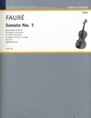 HAL LEONARD Faure, Gabriel (Birtel): Sonate No. 1, Op. 13 (violin & piano)
