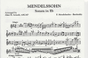 Mendelssohn, Felix (Arnold): Sonata in Eb (viola & piano)