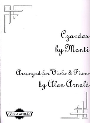 Viola World Monti, V. (Arnold): Czardas (viola & piano)