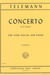 International Music Company Telemann, G.P.: Concerto in G major, score & parts (4 violins) IMC