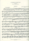 International Music Company Telemann, G.P.: Concerto in G major, score & parts (4 violins) IMC