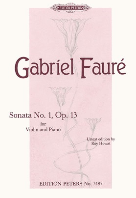 Faure, Gabriel: Sonata Op.13 No.1 in A (violin & piano)