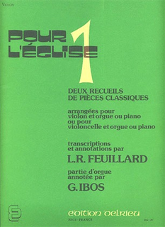 Feuillard, L.R.: Pour l'eglise 1A (violin & piano)