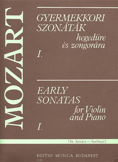 Mozart, W.A.: Early Sonatas Vol.1 (violin & piano)