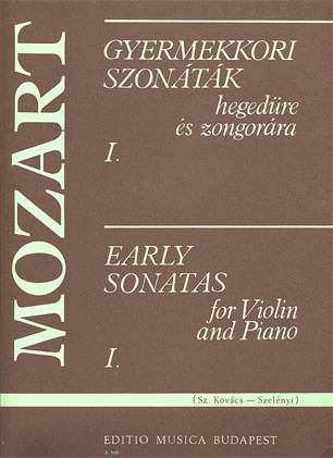 Mozart, W.A.: Early Sonatas Vol.1 (violin & piano)