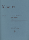 HAL LEONARD Mozart, W.A. (Seiffert, ed.): Fragments, urtext (violin and piano)