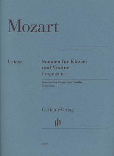 HAL LEONARD Mozart, W.A. (Seiffert, ed.): Fragments, urtext (violin and piano)