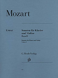 HAL LEONARD Mozart, W.A. (Seiffert, ed.): Sonatas, Vol. 1, urtext (violin and piano)