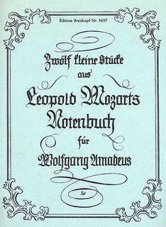 Mozart, W.A.: 12 Little Pieces (Violin & Piano)