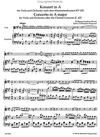 Barenreiter Mozart, W.A. (Hogwood): Concerto in A K622 (Viola & Piano) Barenreiter